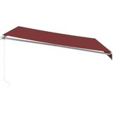 Tenda na ručno uvlačenje bordo 400 x 350 cm | Eponuda.com