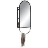 Premium Living Ogledalo Mira, Črna, 40 X 100 Cm | Shoptok.si