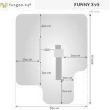  Drveno dječje igralište FUNNY 3, s pješčanikom i ljuljačkom | Shoptok.si