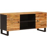 TV ormar s pohranom Smeđa 105 x 33 5 x 46 cm Čvrsto drvo manga | shoptok.hr
