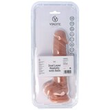Virgite Essentials Dildo Virgite Dual Layer Realistic R23 20 Cm | Shoptok.si