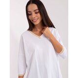RUE PARIS Blouse-RV-BZ-8051.19P-white | Shoptok.si