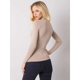 RUE PARIS Blouse-RV-BZ-5210.19-beige | Shoptok.si