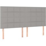 box spring s madracem LED svjetlosivi 180x200 cm tkanina | shoptok.hr