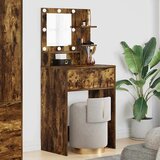  Toaletne mize za spalnice Dimljeni oreh 80 x 39,6 x 135 cm, (5000093150) | Shoptok.si
