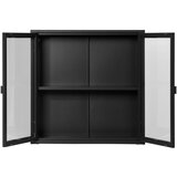 House Nordic Crna metalna viseća vitrina 80x80 cm Brisbane – | shoptok.hr