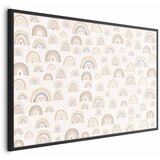  Plakat - Rainbows and Hearts 42x29.7 Crni okvir | shoptok.hr