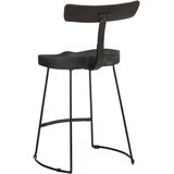  Barski stolci 2 kom crni 49x43x79 cm masivnog drva manga | shoptok.hr