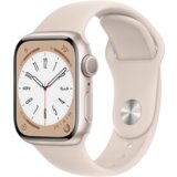 Apple Pametni sat, 1.69" LTPO OLED zaslon, vodootporan BT, WiFi - Watch Series 8 GPS 41mm Starlight | Eponuda.ba