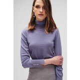 Legendww ženski džemper sa rolkom u sivo lila boji 9743-7801-59 Cene'.'