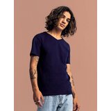 Fruit Of The Loom Granatowa koszulka męska Iconic V-Neck | ePonuda.com