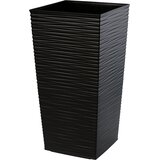 KADAX vrtni lonec + vložek 18x36 cm visok velik črn terasast cvet, (5000350542) Cene