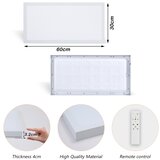  Brilagi - LED prigušiva svetiljka FRAME SMART LED/30W/230V bela IP44 + daljinski upravljač | Eponuda.com