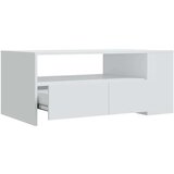 vidaXL Klubska mizica bela 102x55x42 cm konstruiran les | Shoptok.si