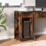 TOWER stalak za računalo s ladicom boja hrasta 35x45x77 cm | Shoptok.si