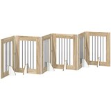  Vrata za pse s postoljem 6 pcs Hrast sonoma 60 x 80 cm | shoptok.hr