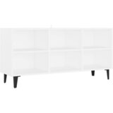 vidaXL TV omarica s kovinskimi nogami bela 103,5x30x50 cm, (20620992) | Shoptok.si