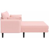  Preveliki šezlong Ružičasta Bouclé - Ružičasta 101 cm | shoptok.hr