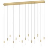 Eglo 390362 - led prigušiva viseći luster na sajli mirador 14xLED/3,3W/230V zlatna | Eponuda.com