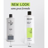 Nioxin System 2 Scalp + Hair Shampoo 1000 ml šampon tanka kosa masna kosa za žene | shoptok.hr