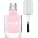 Catrice Sheer Beauties Nail Polish lak za nohte s prosojnim učinkom 10.5 ml Odtenek 040 fluffy cotton candy | Shoptok.si