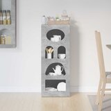  Kreveta Betonski sivi 40 x 35 x 100,5 cm Konstruirano drvo | shoptok.hr