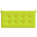  Jastuk za vrtnu klupu jarkozeleni 100x50x3 cm od tkanine Oxford | shoptok.hr