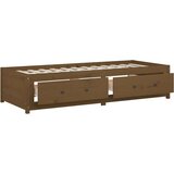  Dnevni ležaj smeđa boja meda 90x200 cm od masivne borovine | shoptok.hr