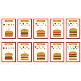 Woopie Green drvena slagalica Burger restoran, 15 dijelova | shoptok.hr