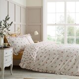 Catherine Lansfield Bela enojna posteljnina 135x200 cm Frill Ditsy Floral – | Shoptok.si