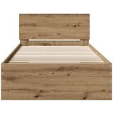  Krevetna konstrukcija Zidne Umjetnički hrast 90 x 200 cm | shoptok.hr