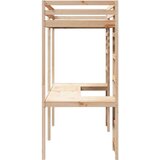  Krevet na kat Prirodna 80 x 200 cm Čvrsto borovo drvo | shoptok.hr