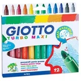maxi, flomasteri, 12K, Giotto