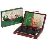  Set u drvenoj kutiji Boje drvene 24boje+gumica+rezač+blok Academy Derwent 2305950 | Eponuda.com