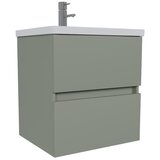 OMEGA PANELI Kupaonski ormarić Soft gap, 55 cm, mat zeleni Cijene