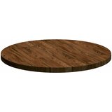  Gornji dio stola Tamno smeđa Ø 60 x 2,5 cm Čvrsto Hrastovo Drvo | Eponuda.com
