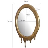 MID.YOU STENSKO OGLEDALO, 50/71/3 cm steklo | Shoptok.si