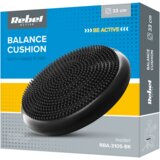 Rebel Active senzorni jastuk za rehabilitaciju 33 cm + pumpa, crni | shoptok.hr
