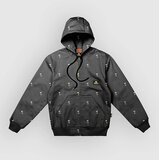 The Dudes Tiny Flowers Jacket black Cene