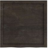  Kupaonska radna ploča tamnosiva 60x60x4 cm tretirano drvo | shoptok.hr