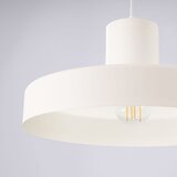Sollux SL.1704 - visilica na sajli bilo 1xE27/15W/230V, prečnika 35 cm, krem | Eponuda.com