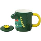 Zelena šalica s dinosaurom 400 ml Cijene