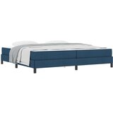  Krevet s opruga kutije Ostalo Plava 200 x 200 cm tkanina | shoptok.hr