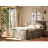 Maison de Rêve Sivi boxspring krevet s prostorom za odlaganje 180x200 cm Fresco – | shoptok.hr