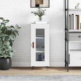 vidaXL Komoda bijela 34 5 x 34 x 90 cm od konstruiranog drva Cijene