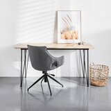 MID.YOU Jedilna miza , naravne barve, črna | Shoptok.si