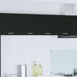 VidaXL viseći ormarić s policom zidne riga crni hrast 80 x 31 x 40 cm VidaXL viseći ormarić s policom zidne riga crni hrast 80 x 31 x 40 cm Slike