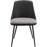 Bessagi Home stol bianca, črna, siva, usnje | Shoptok.si