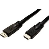 Roline HDMI priključni kabel HDMI-A vtič\, HDMI-A vtič 10.00 m črna 14.01.3451 #####4K UHD\, zaščiten\, aktivno z ojačitvijo signala HDMI kabel, (20415142) | Shoptok.si