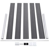  Vrtna ograda od WPC-a 526 x 106 cm siva | shoptok.hr